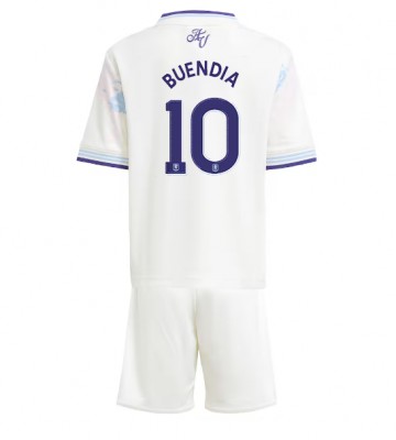 Aston Villa Emiliano Buendia #10 Tredje Kläder Barn 2025-26 Kortärmad (+ Korta byxor)